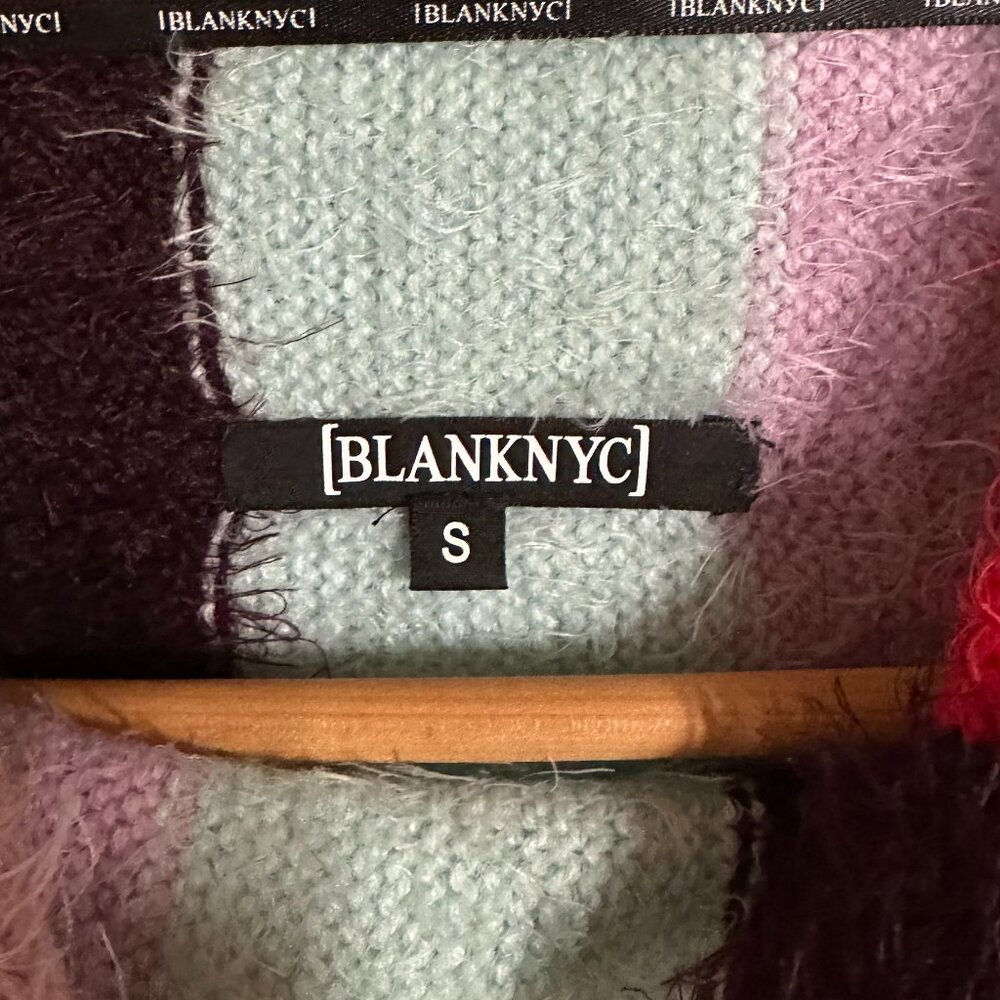 Blanknyc Color Block Fuzzy Sweater - image 4